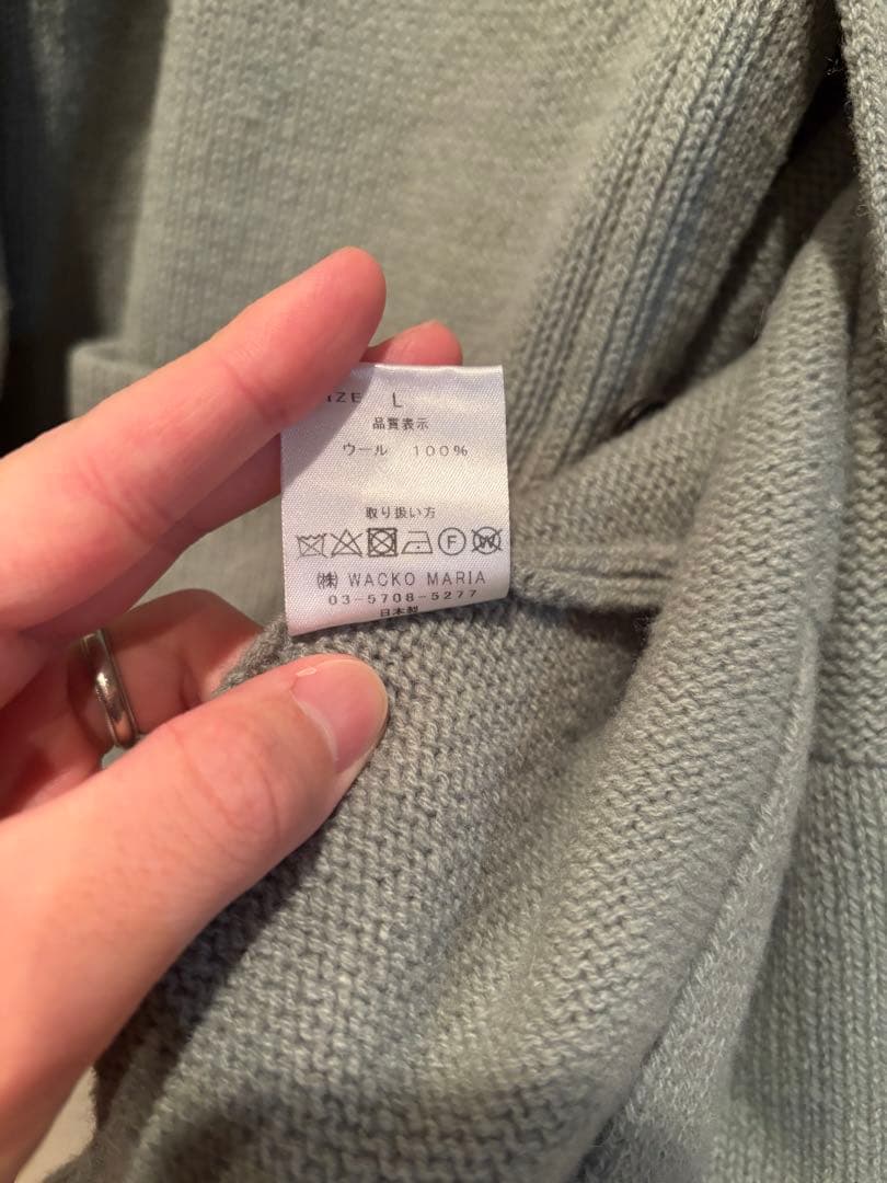 トップス WACKO MARIA CLASSIC CARDIGAN