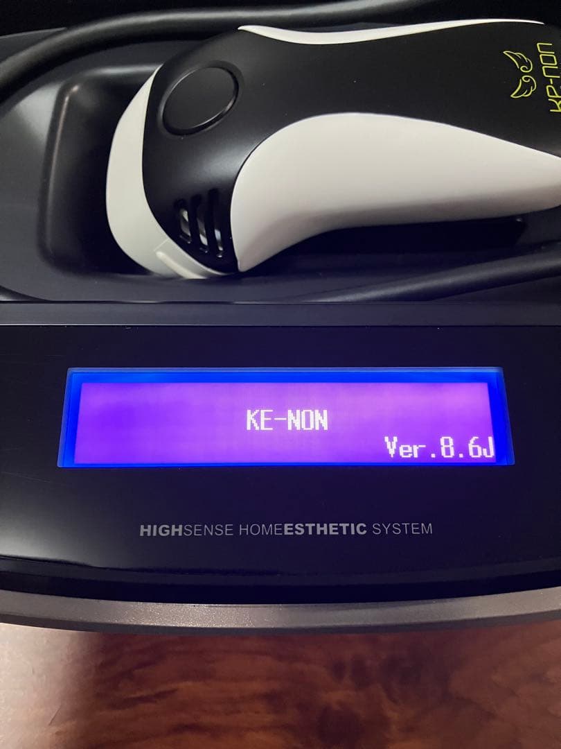 ケノン 脱毛器 Ver.8.6 ストロングカートリッジ付き 動作確認済み