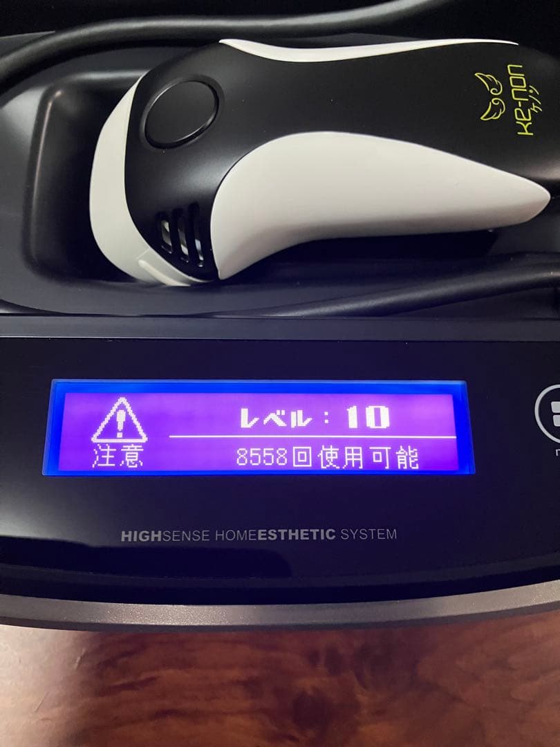 ケノン 脱毛器 Ver.8.6 ストロングカートリッジ付き 動作確認済み