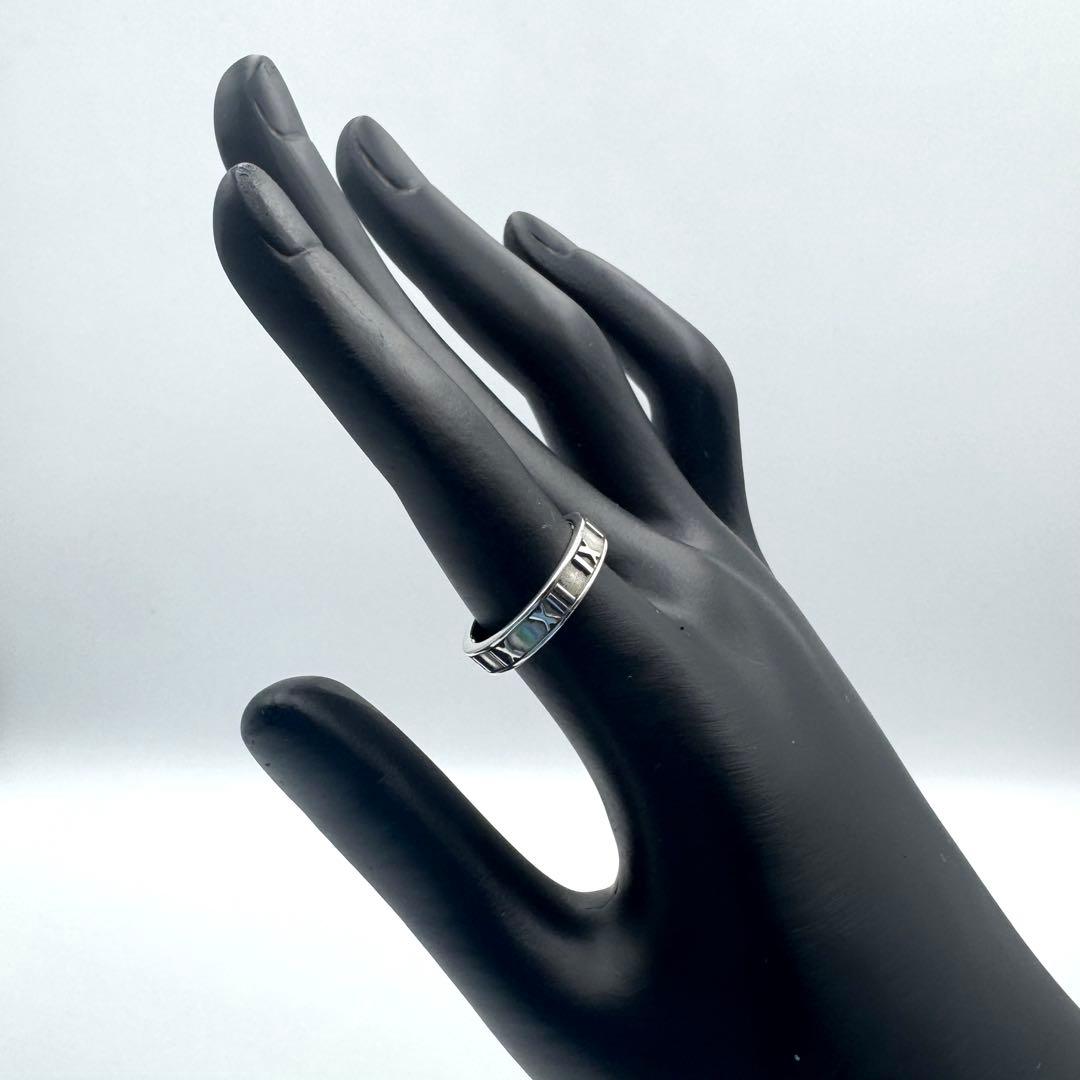 【TIFFANY&Co】鏡面仕上げ　11号　オールドアトラス　リング　シルバー