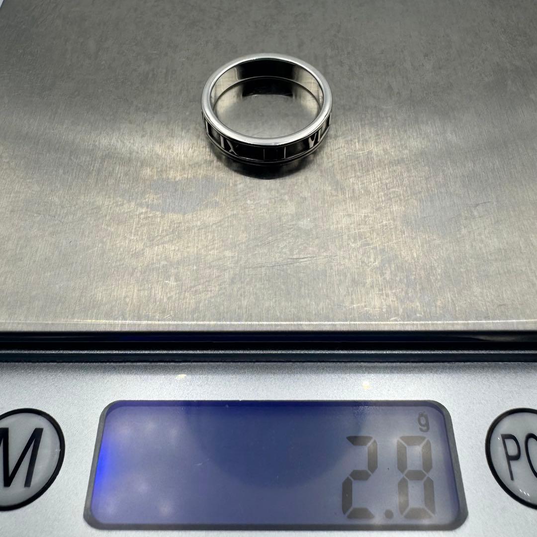 【TIFFANY&Co】鏡面仕上げ　11号　オールドアトラス　リング　シルバー