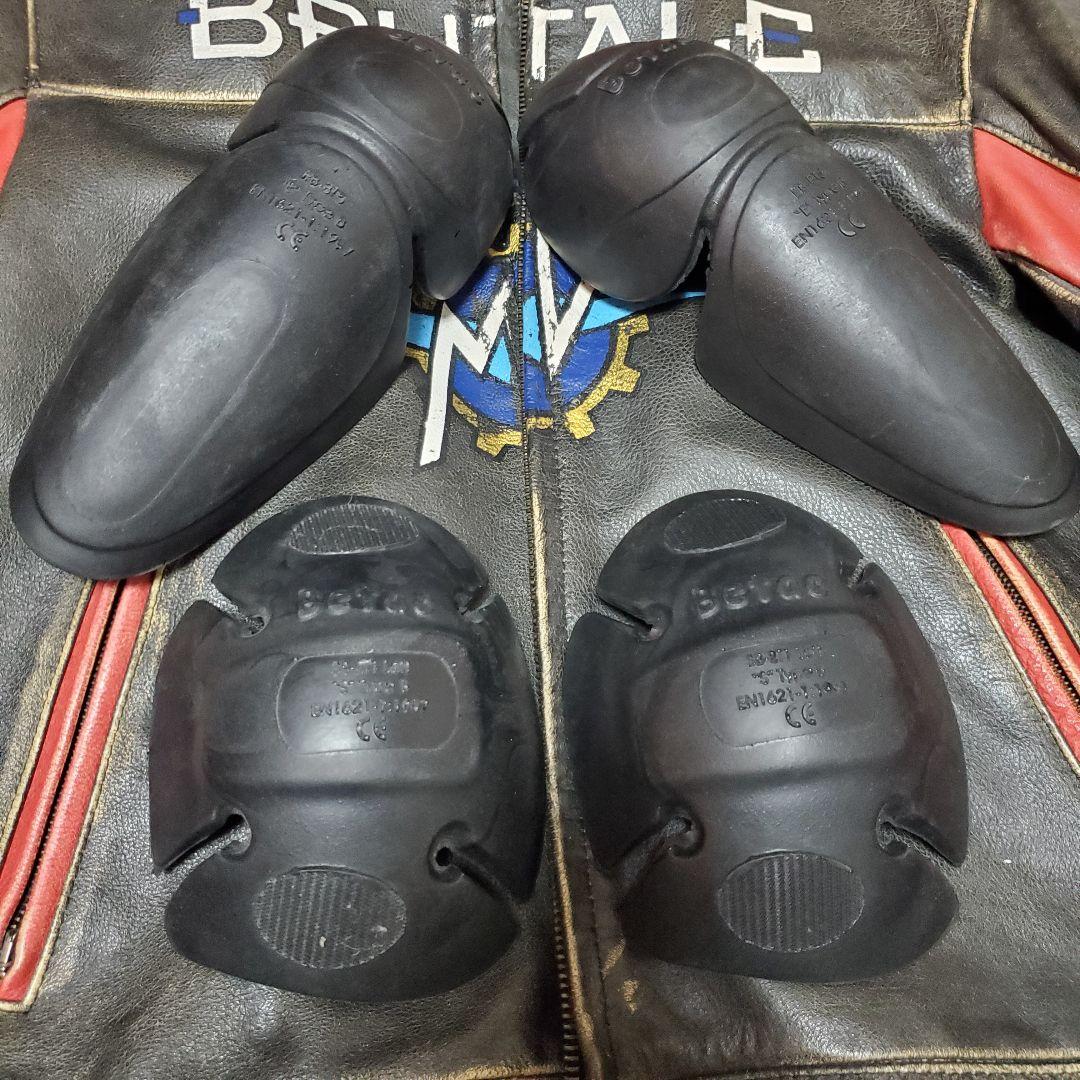 HYDROGEN　　MV AGUSTA ライダースジャケット　肩　肘パッド付き