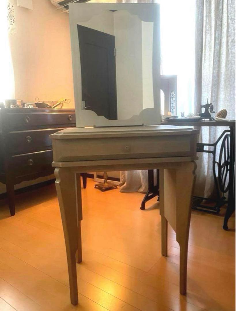 Francfranc フランフラン アンティーク ドレッサー チェスト 姿見 鏡