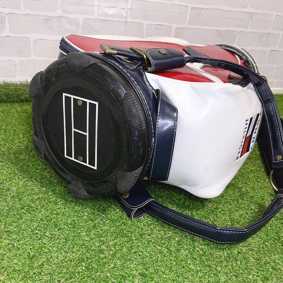 美品 入手困難 トミーヒルフィガー キャディバッグ 9.5型 男女兼用 オシャレ