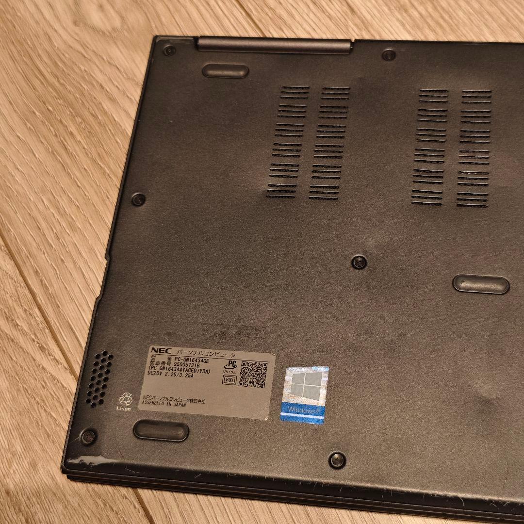 タッチパネル付き NEC ノートパソコン 第8世代 Corei5 8GB