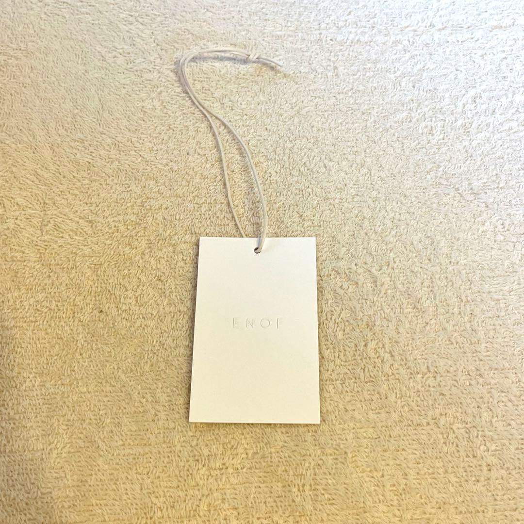 enof wool rever gawn coat ブラウン　サイズ1