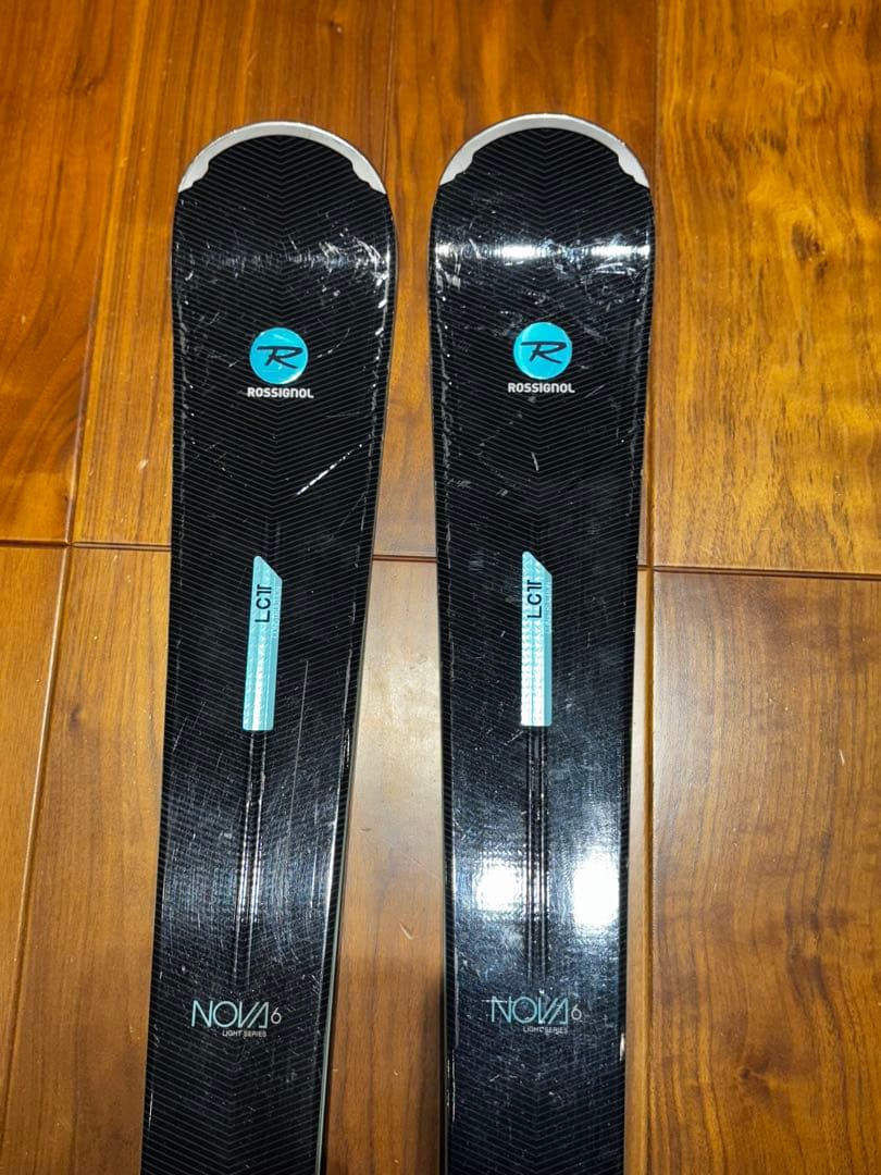 美品　ロシニョール NOVA6 スキー板セット142cm