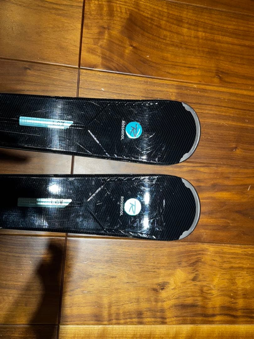 美品　ロシニョール NOVA6 スキー板セット142cm