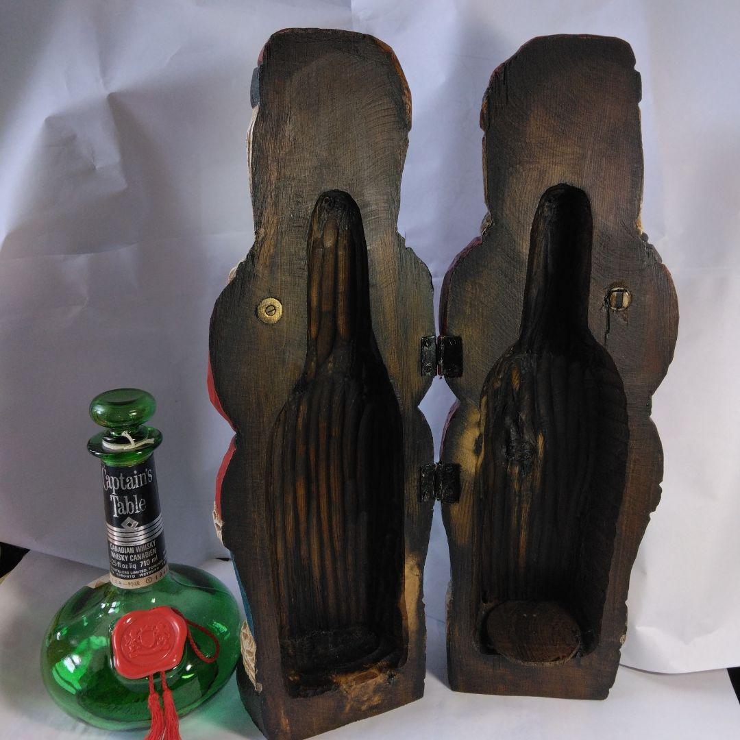 ☆木彫りのワインボックス（スペイン産)☆プレゼントにいかがでしょうか？