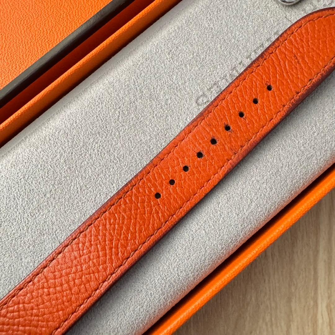 2408 Apple Watch エルメス　オレンジ　ドゥブルトゥール　エプソン