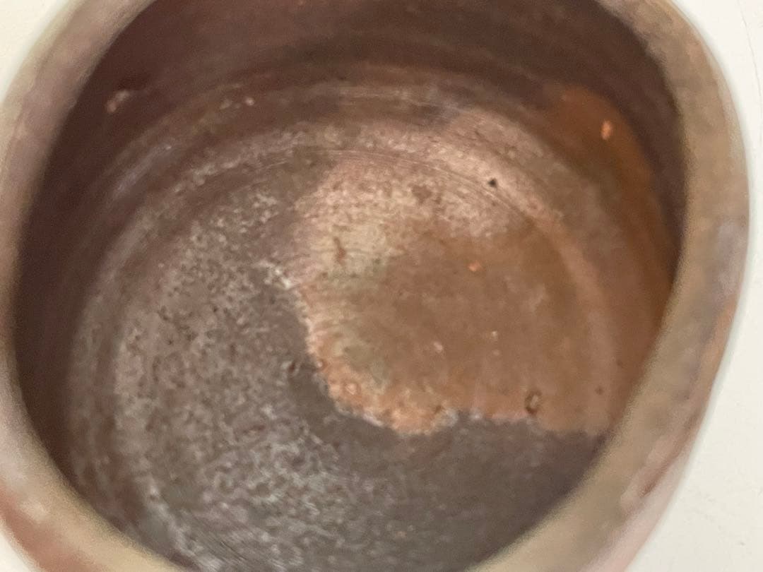 陶芸家　人間国宝　藤原啓　備前　酒杯　ぐい呑　備前焼　酒器　酒盃　共箱