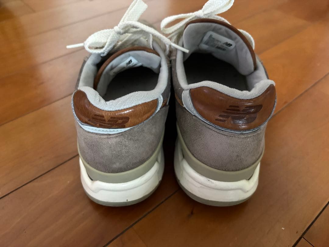 New balance ☆M998DBOA ダークグレー×ブラウン