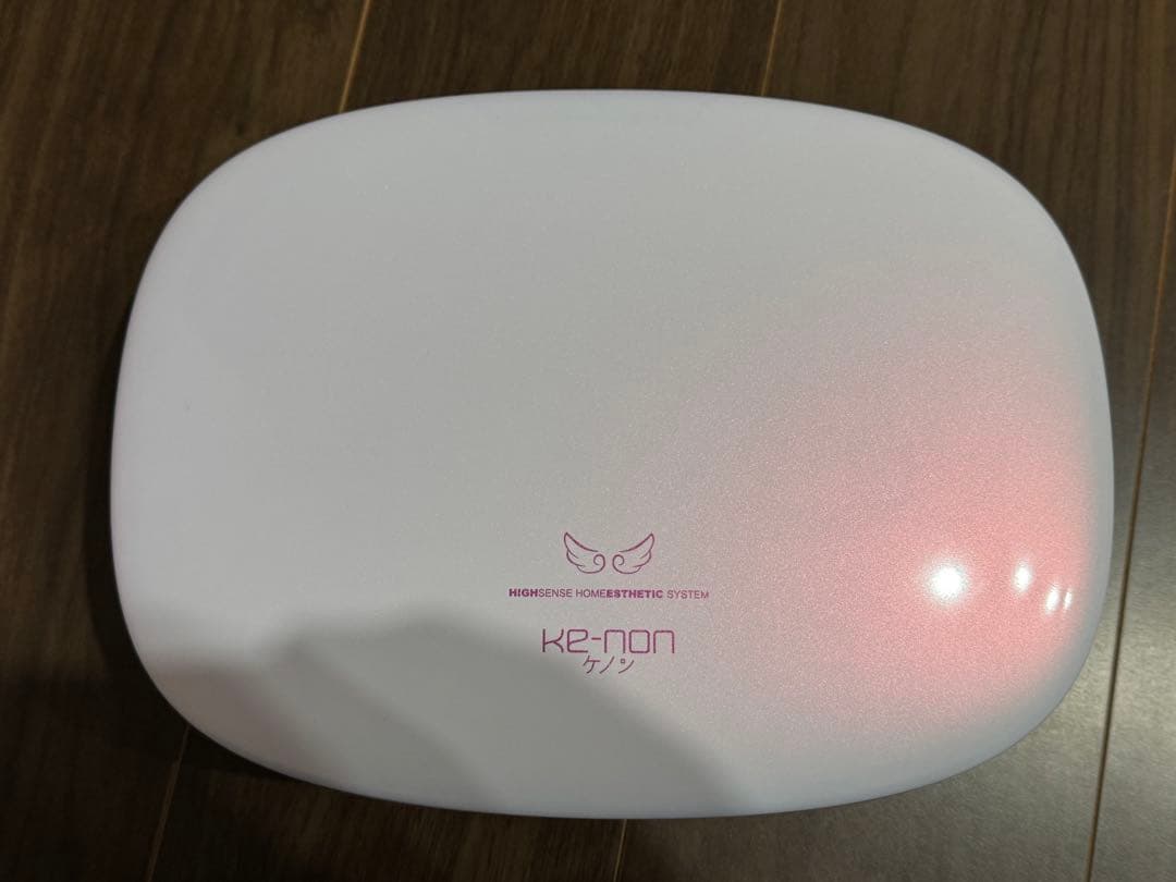 超美品 最新ver.8.7 ケノン 脱毛器 美顔器 パールホワイト