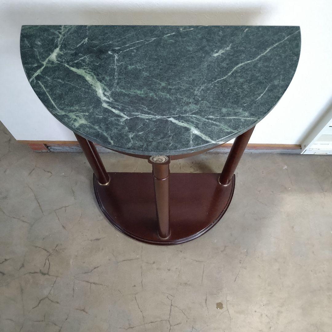 【最安値】アンティーク 大理石コンソールテーブル　送料込み