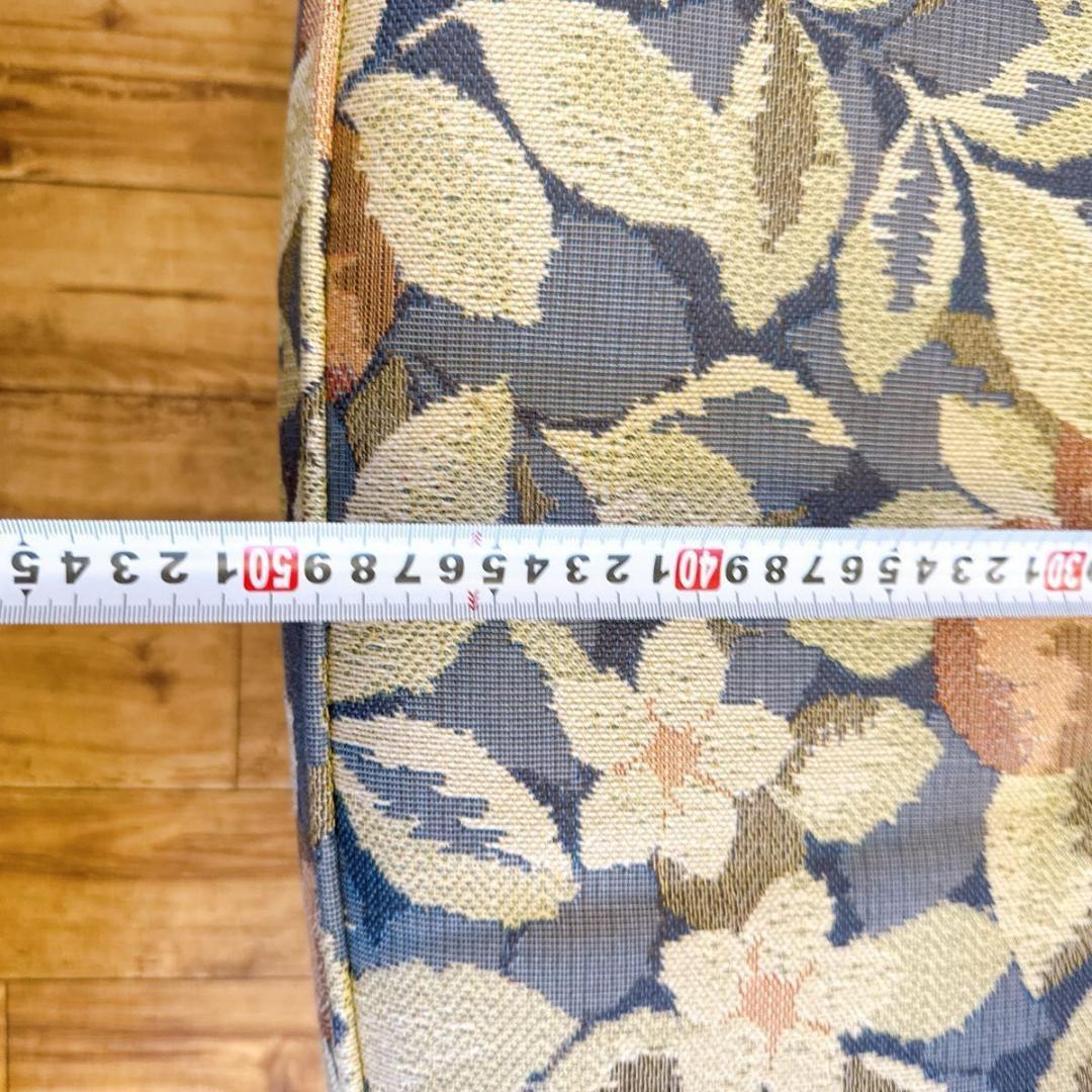 カリモク アームチェア 花柄 一人掛け シングルソファ 椅子　 クラシック