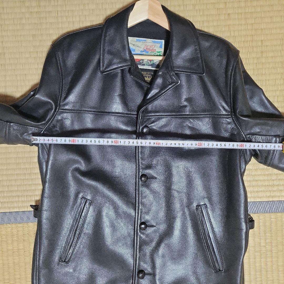 AeroLeathers　エアロレザー　カーコート　ライダース　レザージャケット