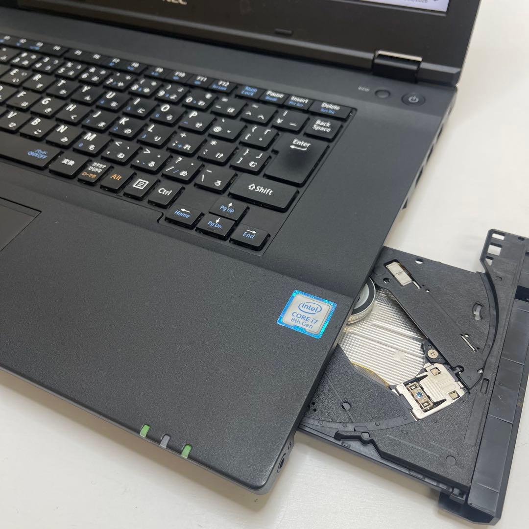 Windowsノート本体 #853 NEC VersaPro VD-3 i7-8650U 8GB 256G