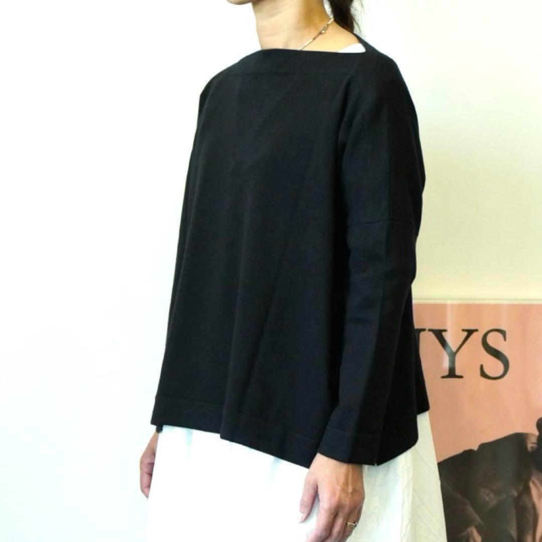 石田ゆり子　ダニエラ　グレジス 定番 ボートネック ニット　ジャーナル　luxe