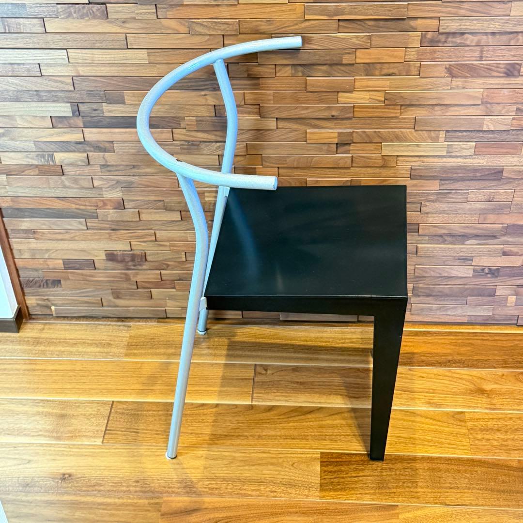 Kartell Dr.Glob カルテル ドクターグロブ チェア 黒/シルバー