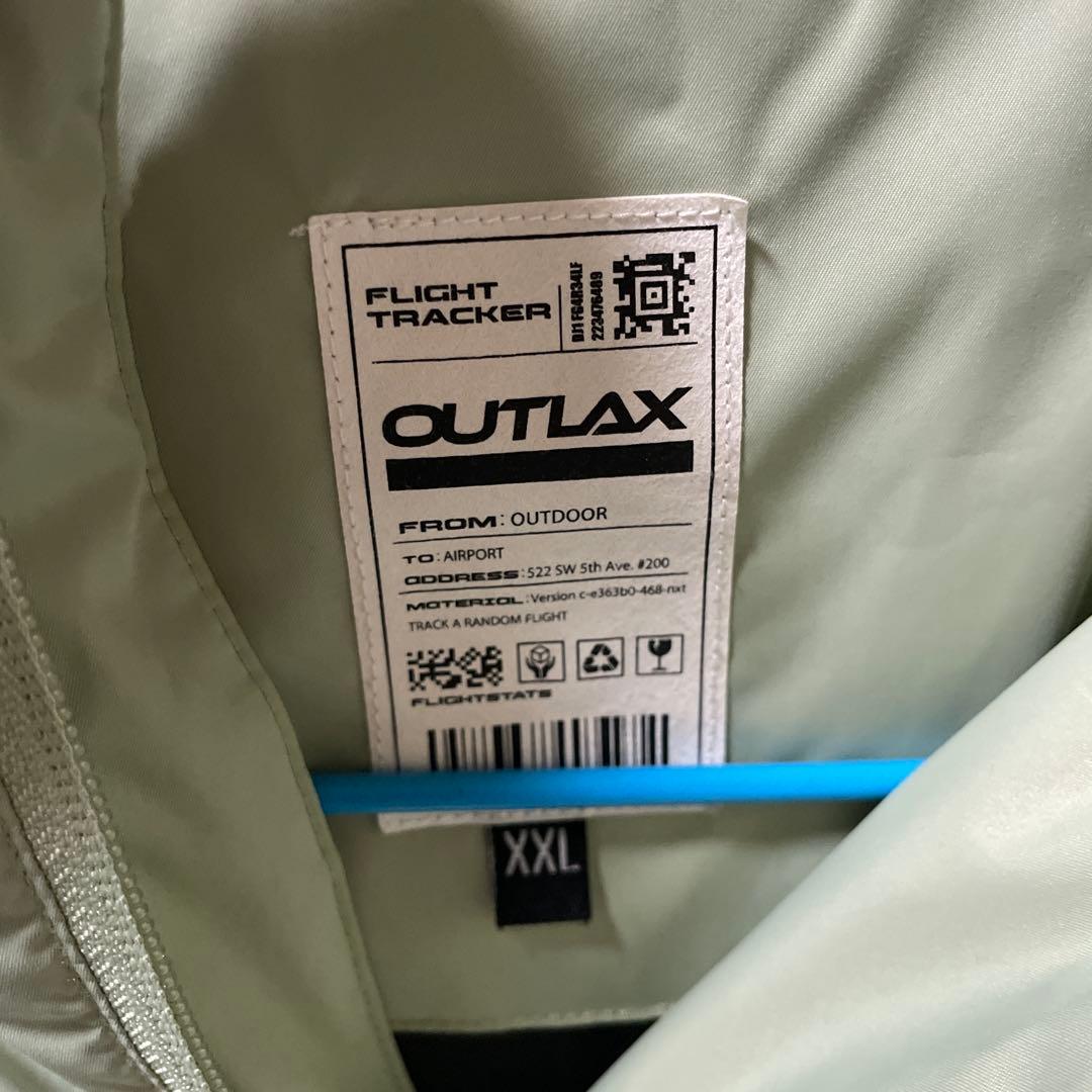 柿*番様 OUTLAX ライトグリーン セットアップ