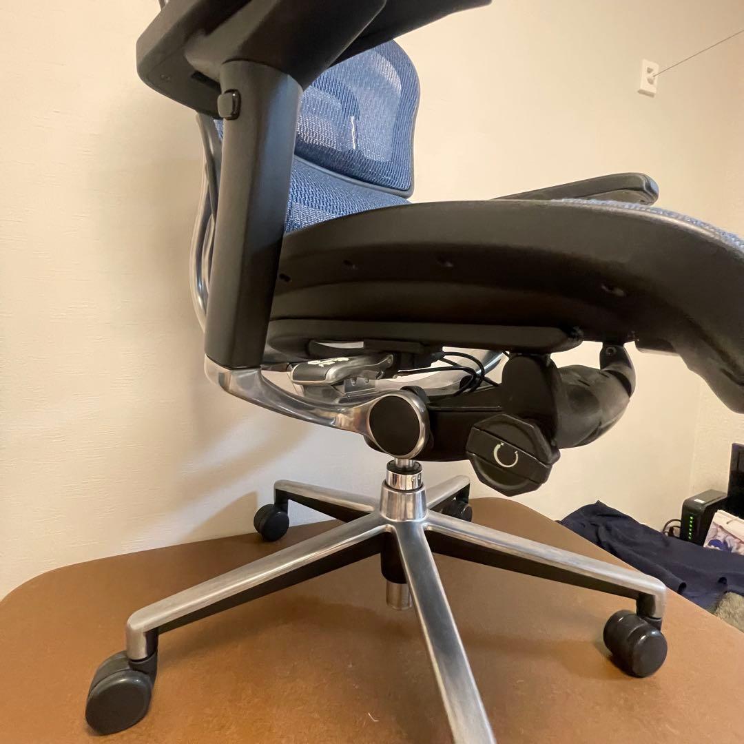 エルゴヒューマン　ベーシック　ネイビー　デスクチェア