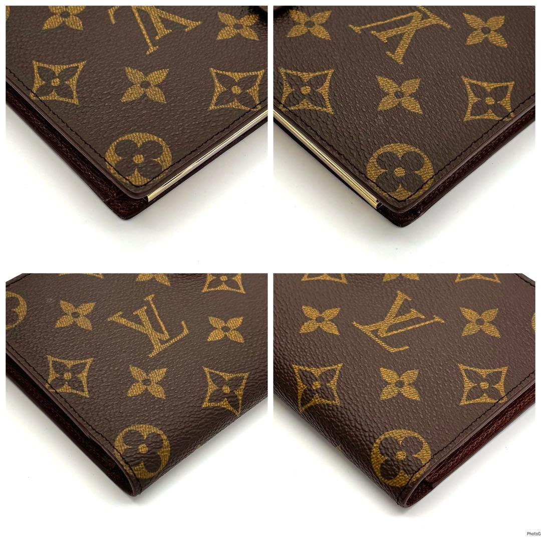 ルイヴィトン モノグラム コンチネンタルクラッチ がま口 長財布 二つ折り