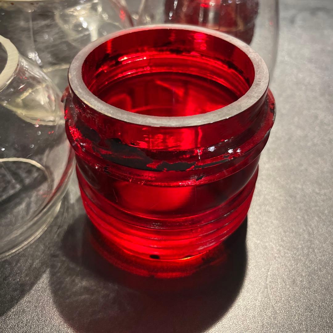 レイルロードランタン用ガラス6個