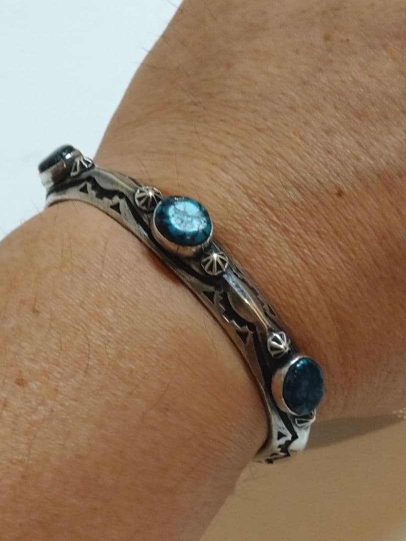 にゃり様確認用ページ❗️インディアンジュエリー、 ターコイズバングル