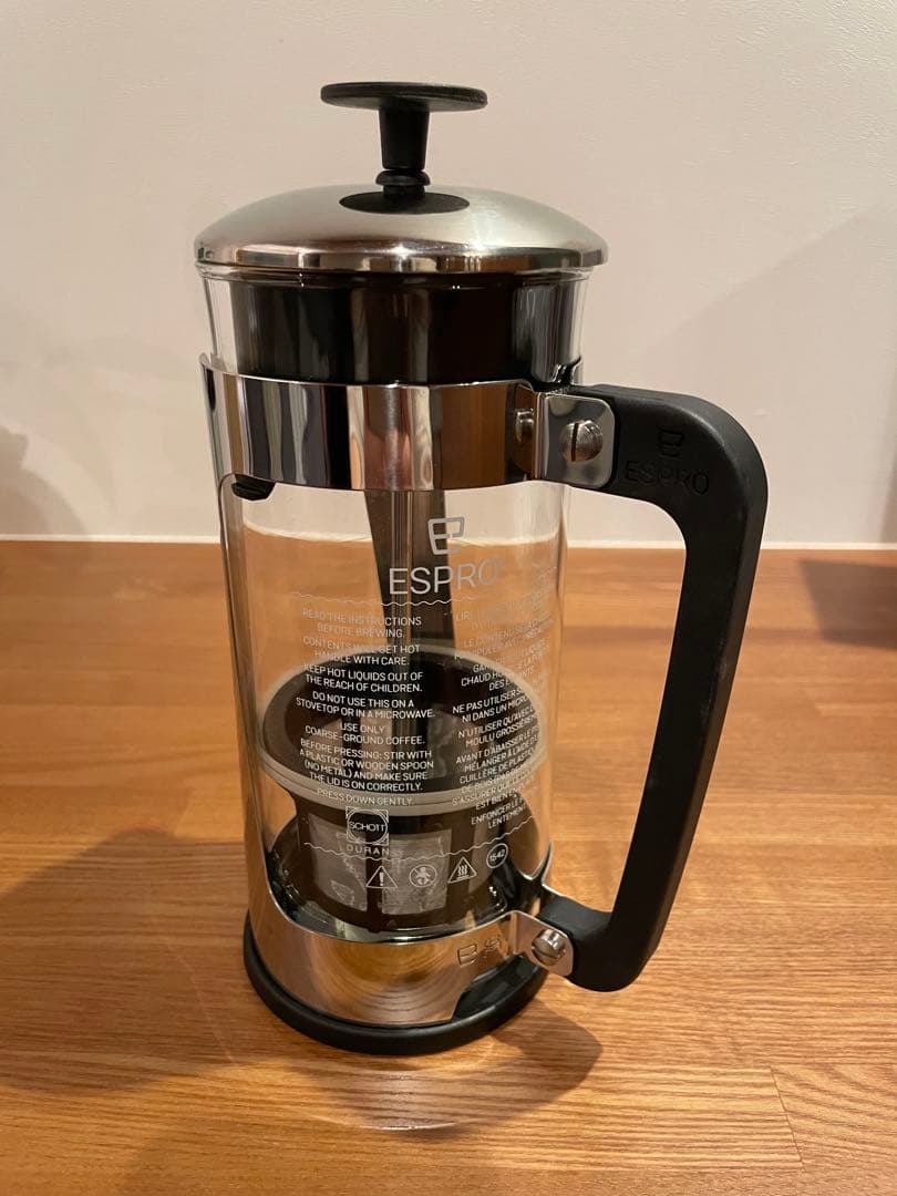 コーヒー　エスプロ　水筒　プレス