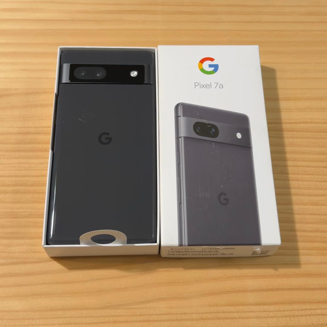 Google Pixel 7a チャーコール(グレー系) 本体