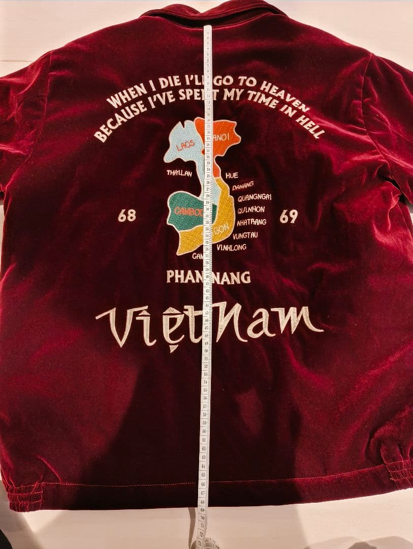 ワインレッド スカジャン ベトジャン