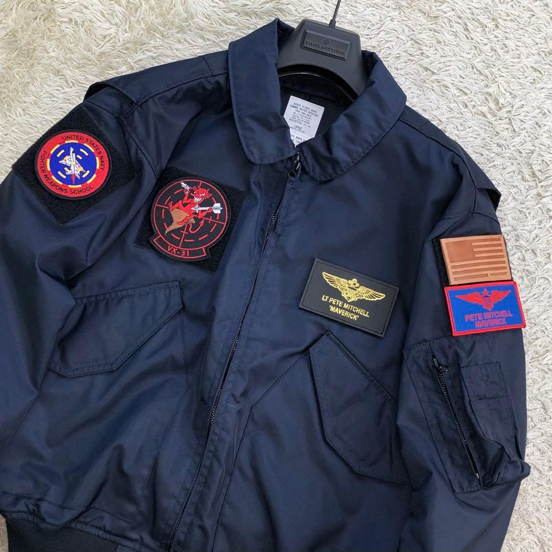 美品⭐HOUSTON トップガン CWU-36P フライトジャケット Lサイズ