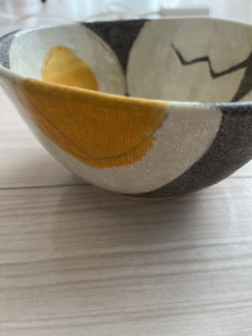 今井一美さん作 たまご　にんにく　タマネギデザインの陶器