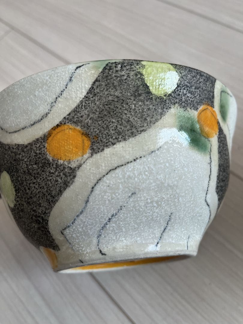 今井一美さん作 たまご　にんにく　タマネギデザインの陶器