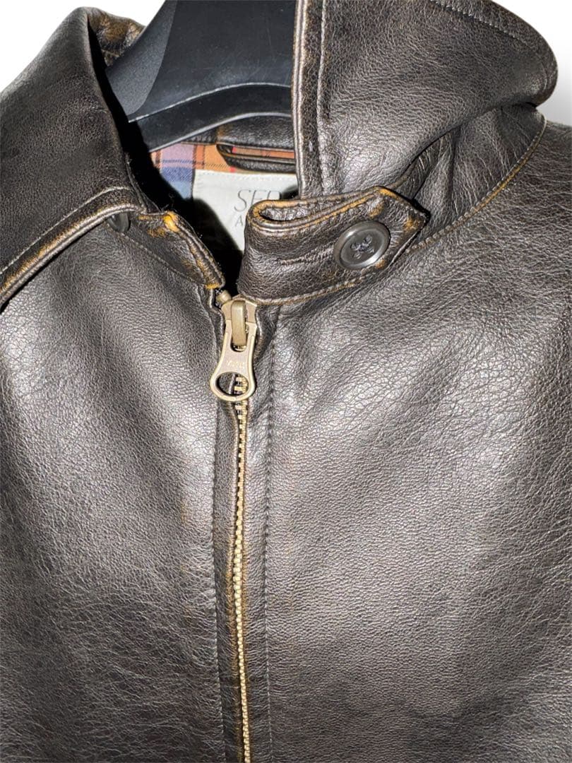 SEDAN ALL-PURPOSE フェイクレザージャケット