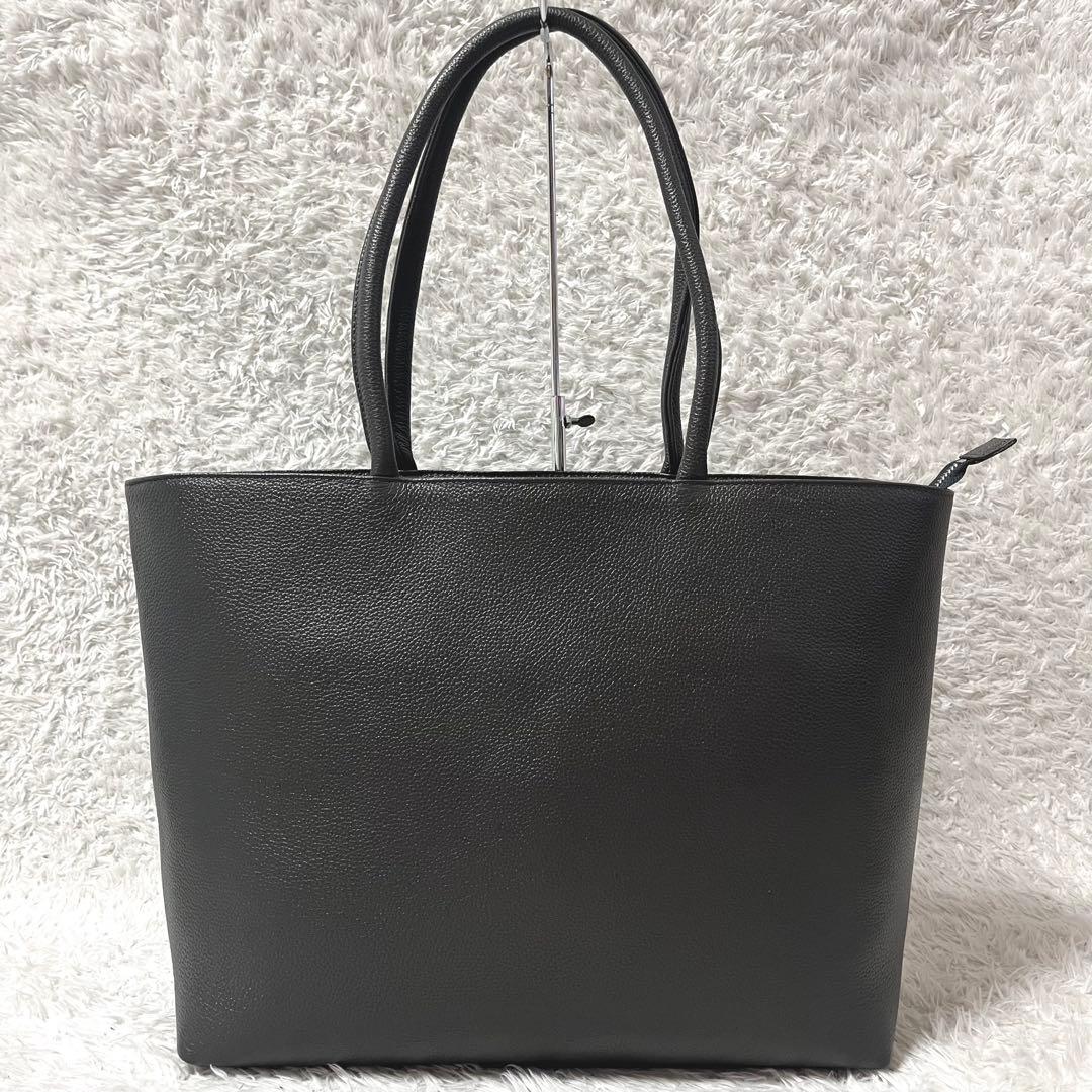 ✨美品✨希少色 RATOM トートバッグ ビジネスバッグ 肩掛け シボ革 A4可