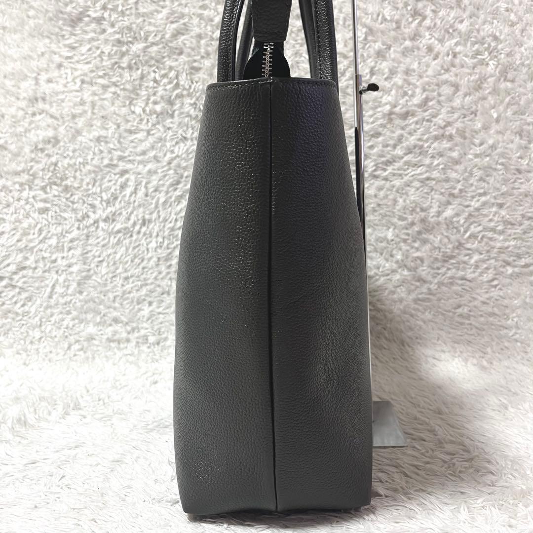 ✨美品✨希少色 RATOM トートバッグ ビジネスバッグ 肩掛け シボ革 A4可