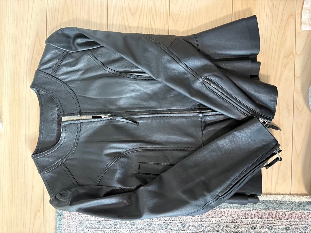 限定値下げ❣️Chesty ブラックレザーライダースジャケット