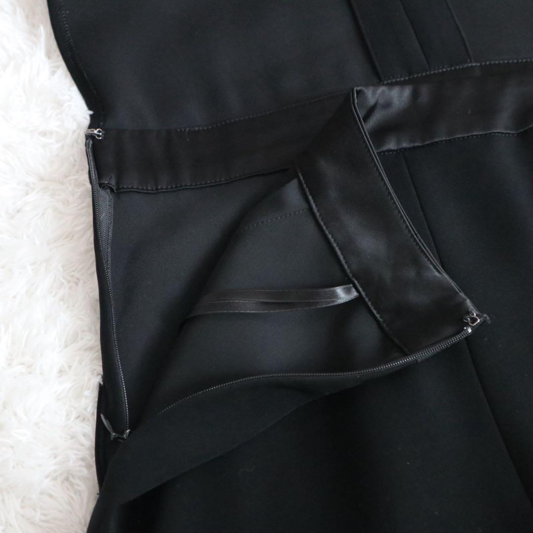 美品★YOKO CHAN オールインワン ジャンプスーツ Vネック 黒 38