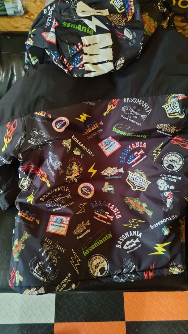 bassmania フィッシングダウンジャケット XL