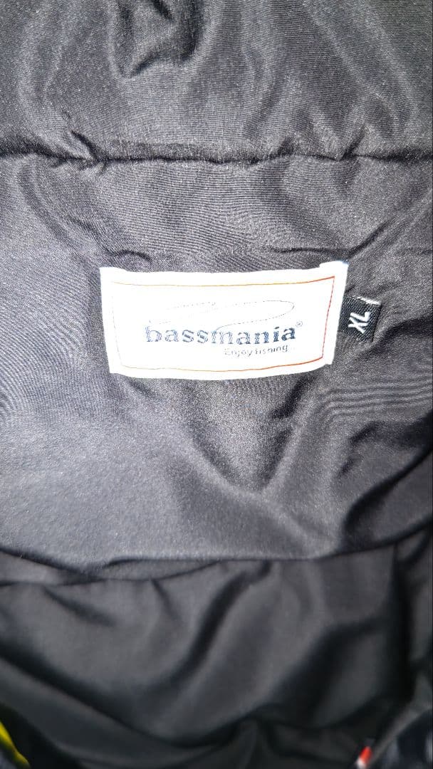 bassmania フィッシングダウンジャケット XL