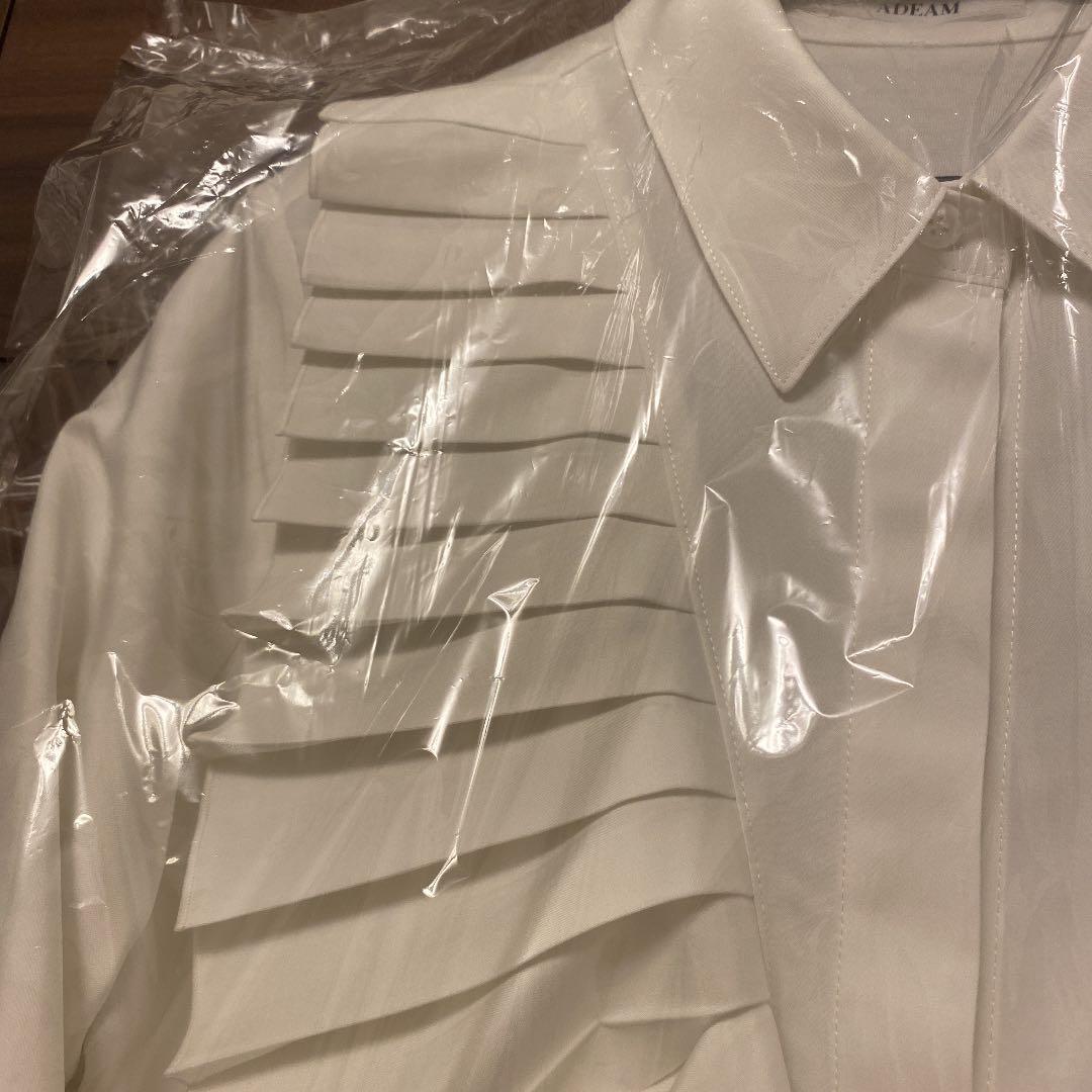 ADEAM フリル半袖ブラウス　☆美品☆