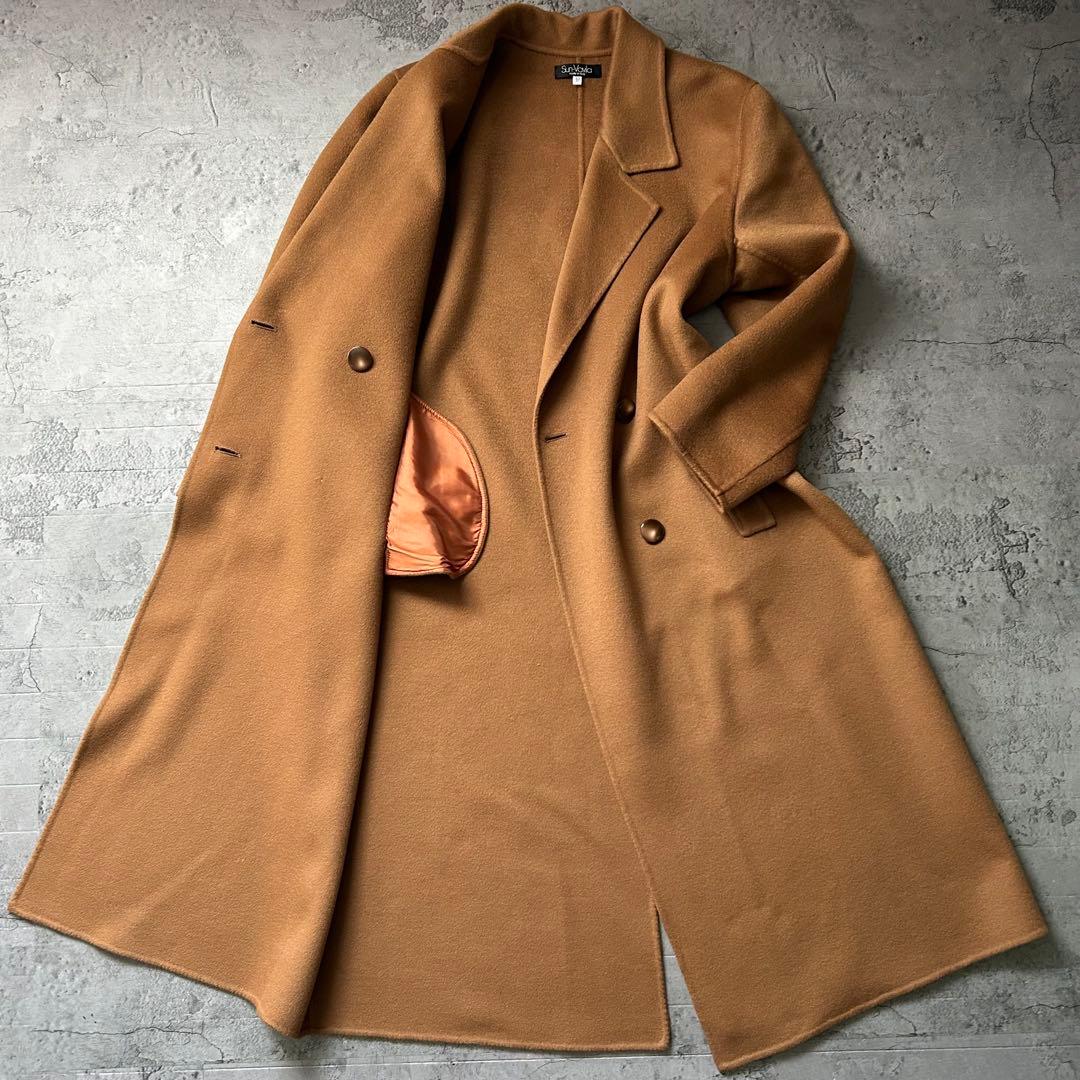美品 SUN-VAVILA Loro Piana カシミヤ チェスターコート