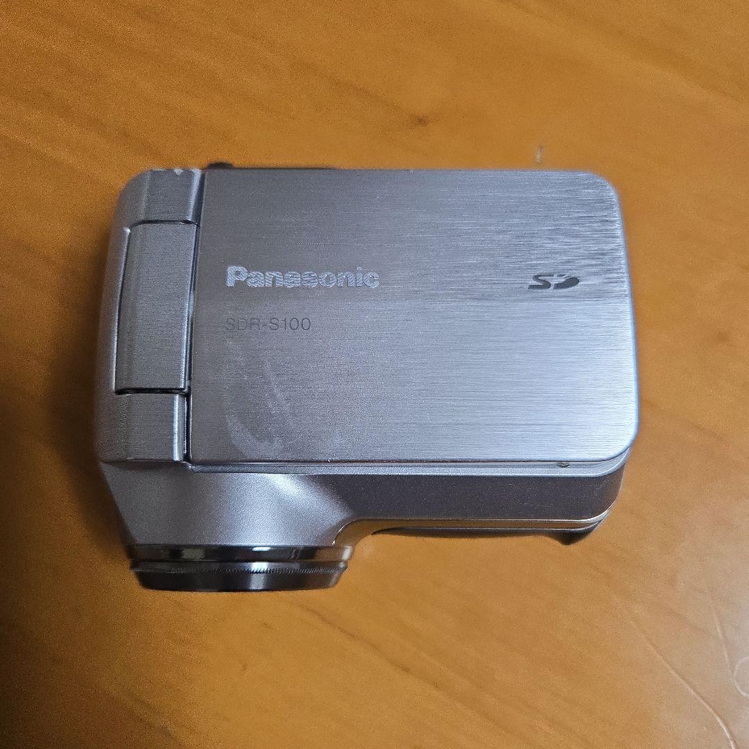 Panasonic SDR-S100 ビデオカメラ 本体 純正バッテリー·充電器