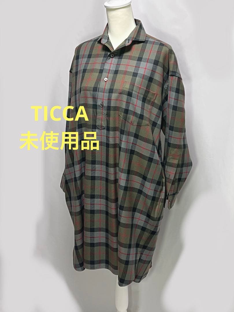 G様**オーバーサイズ チェック柄シャツ 長袖