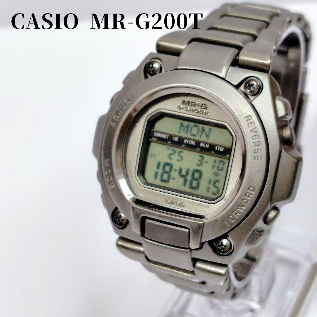 ② CASIO MRG-200T MR-G G-SHOCK クォーツ チタン