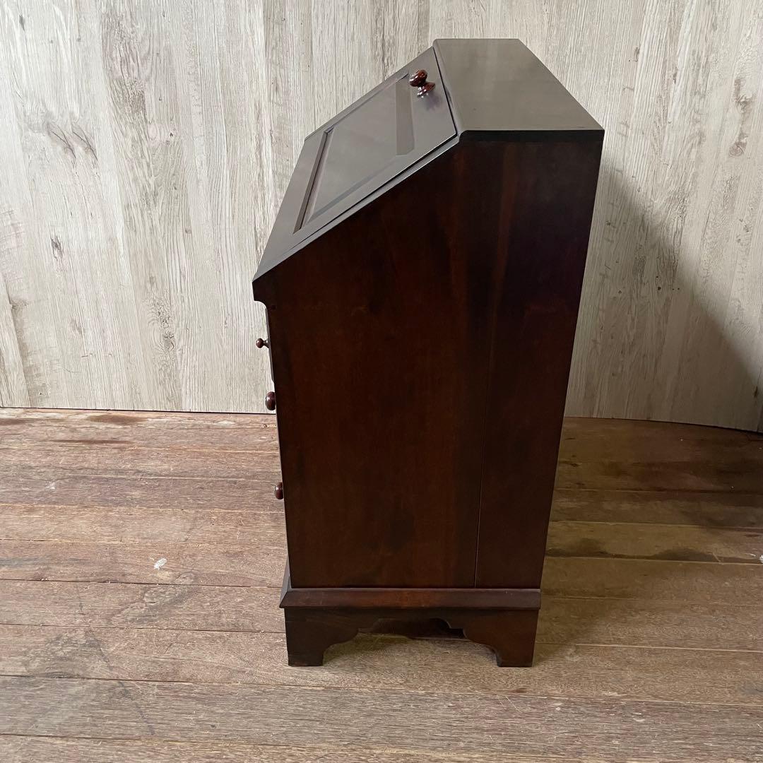 民芸家具 ライティングビューロー チェスト ワークデスク アンティーク家具