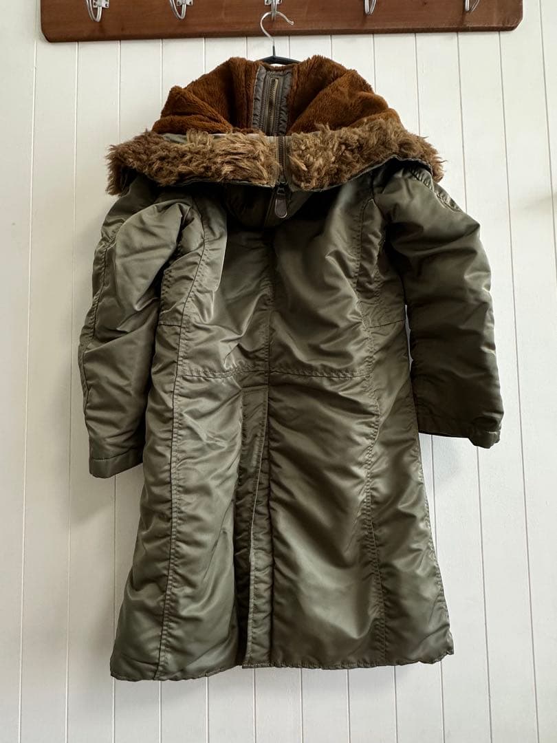 m-069 解体再構築　N-3B ジュンヤワタナベ　モッズコートカーキギャルソン