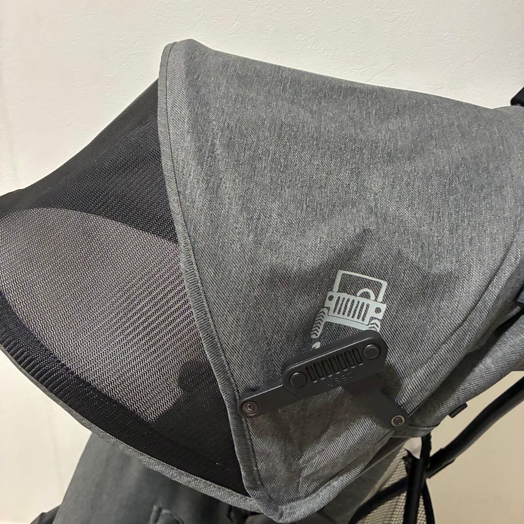 Jeep/ジープ/アドベンチャープラス/ベビーカー/B型/グレー