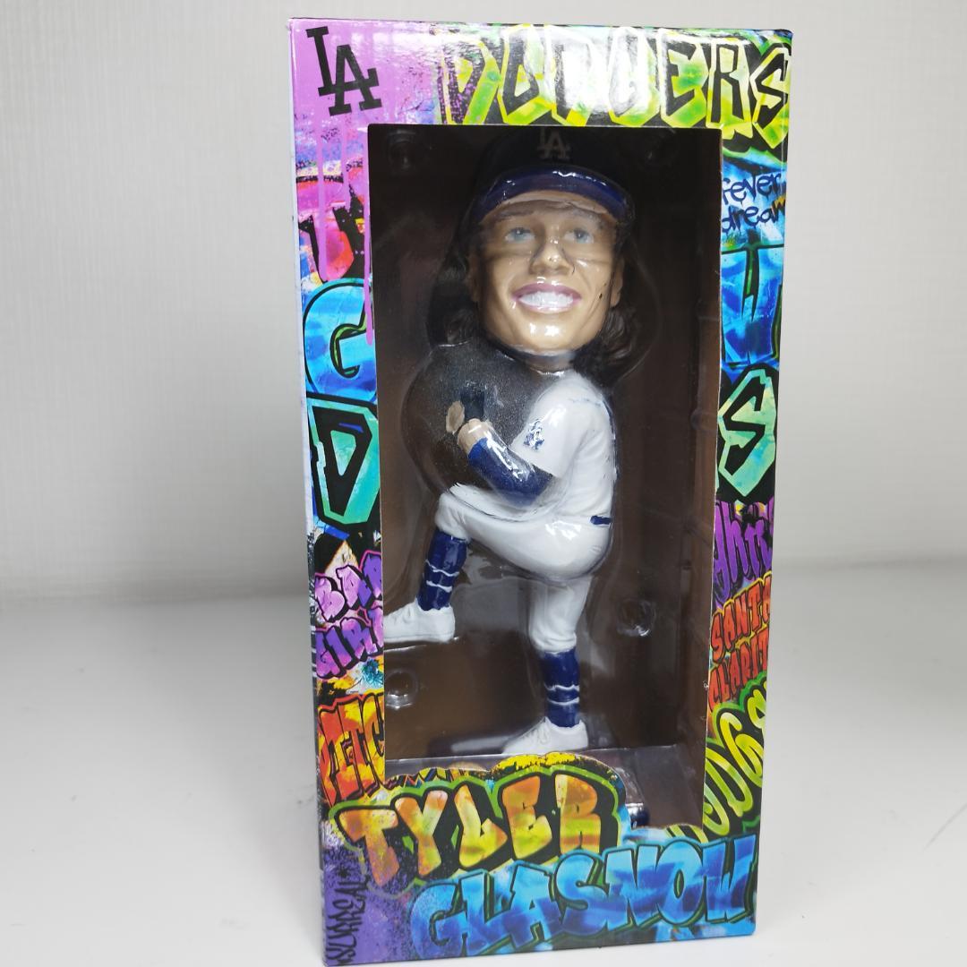 タイラー グラスノー ボブルヘッド フィギュア ドジャース バブルヘッ I197